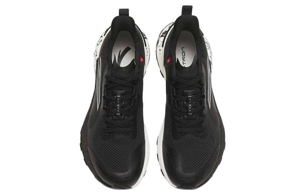 Anta Gen 3.0 Cushioning Anti-Slip And Wear-Resistant Rebound Low-Top Running Shoes Men's Black White 6