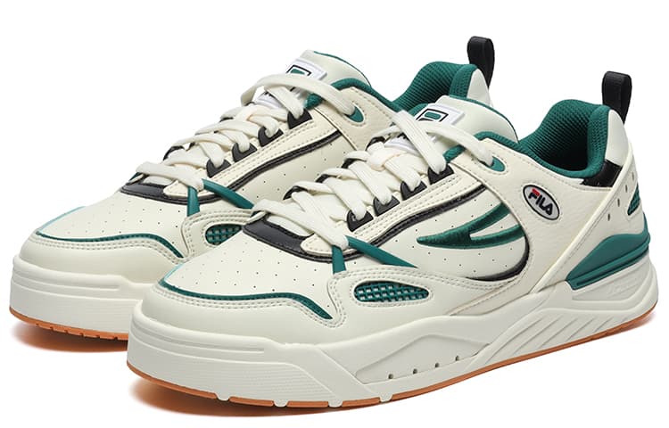 FILA Slam 22 Skate Shoes 'White Green' 5