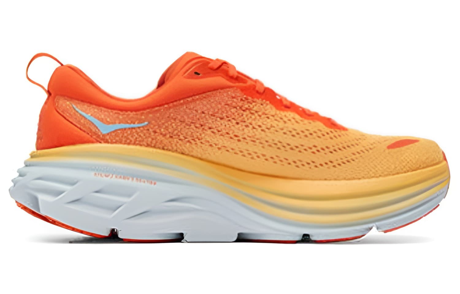HOKA ONE ONE Bondi 8 Puffin's Bill Orange Amber Yellow 3