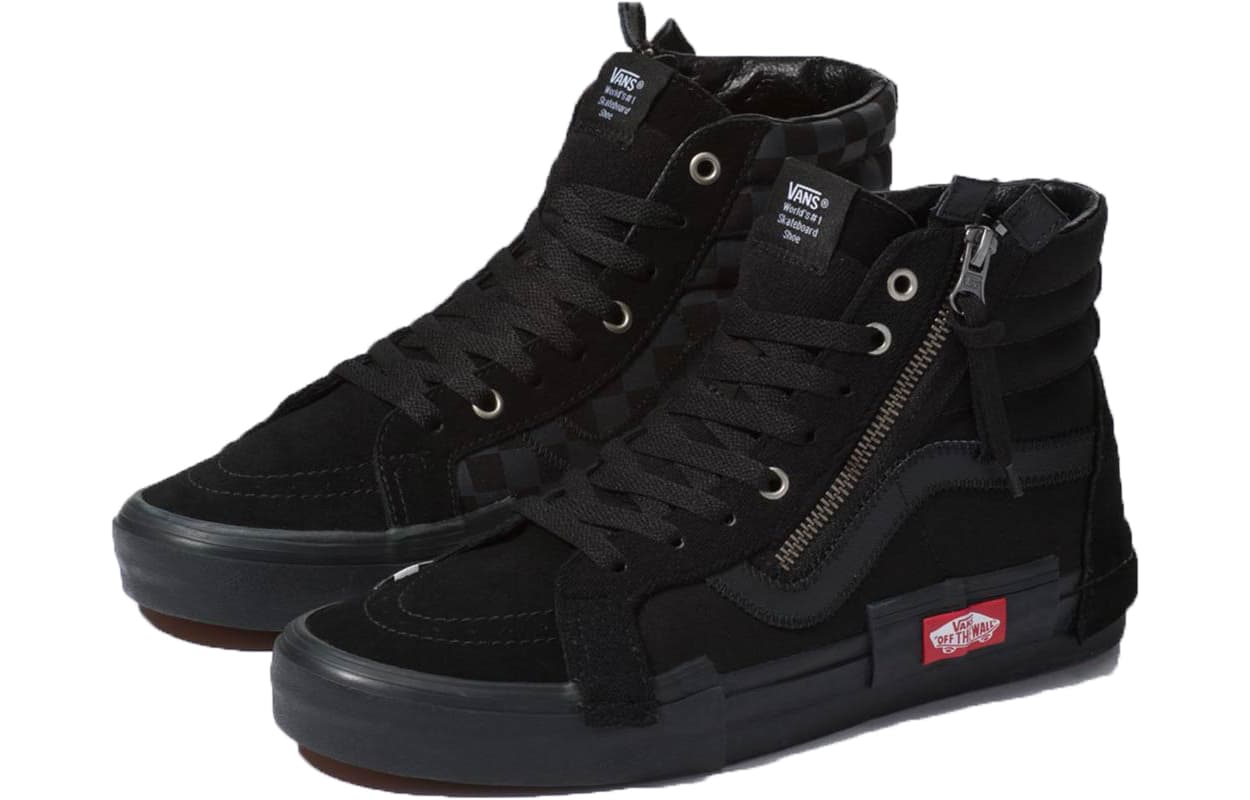 Vans Sk8 Hi Cap Lx Reissue Black Checkerboard 4