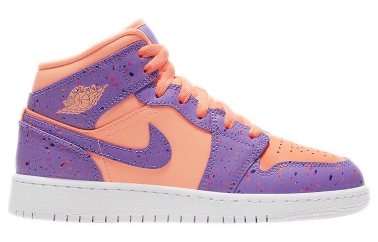 Air Jordan 1 Mid SE GS Atomic Pulse 3