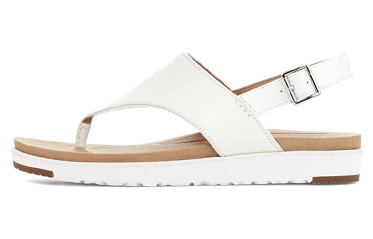UGG Alessia Cozy Casual Sandals White Women's 2