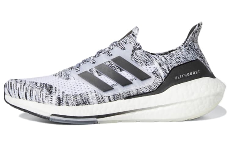 Adidas Ultra Boost 21 White Black 2