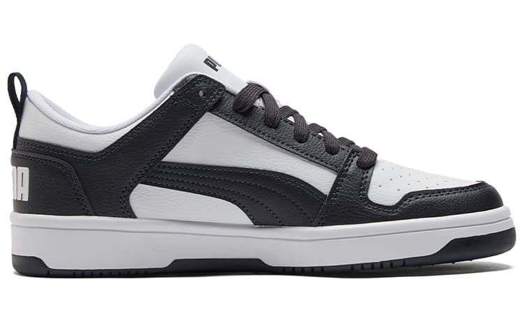 PUMA Unisex Rebound Sneakers White/Blue 4