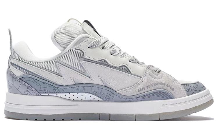 LiNing Superwave Golden X Aape 10TH Anniversary 'White Grey' 3