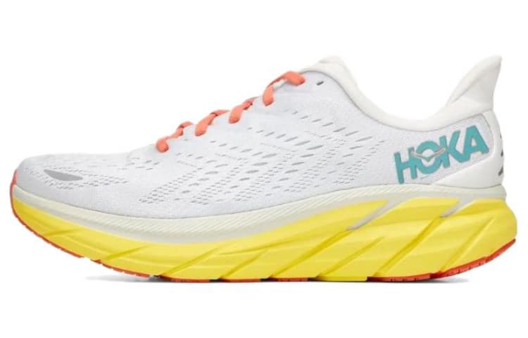 HOKA ONE ONE Clifton 8 Blanc De Blanc Illuminating Yellow 2