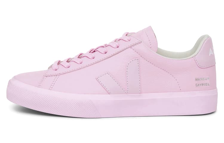 VEJA Campo ChromeFree Leather Mansur Gavriel Rosa