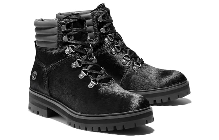 Timberland London Square Mid Hiker 'Black Sheep Fur' Women's 4