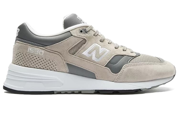 New Balance NB 1530 Running Shoes Men Low-Top Khaki/Gray 4