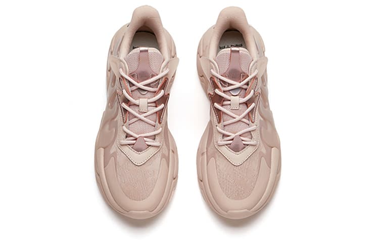 ANTA Chao Worship 2.0 Casual Shoes Women's Low-Top Wheat Flour Pink 5
