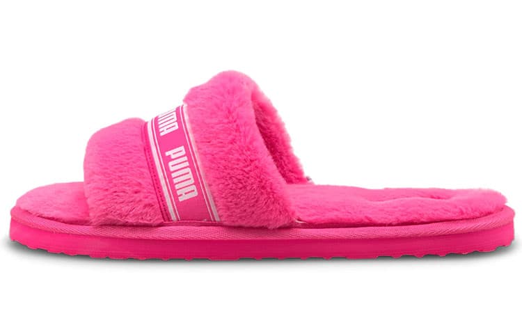 PUMA Fluff Slides 'Fluo Pink' Women's 2