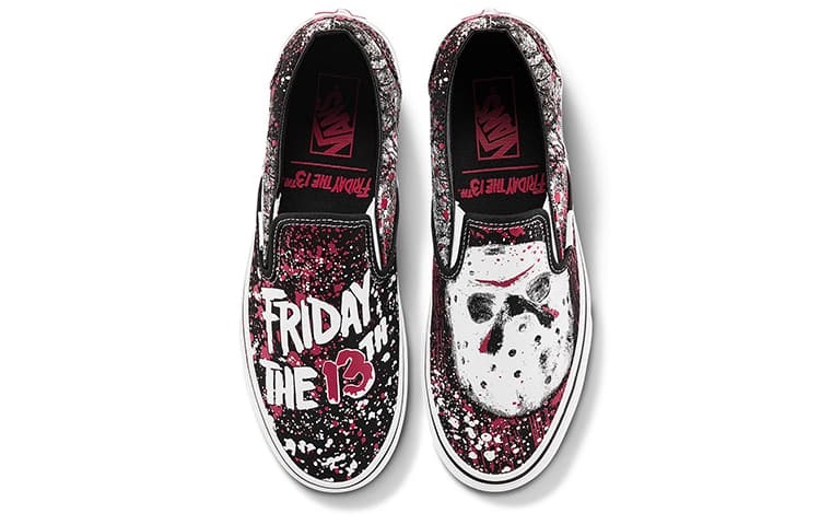 Vans Classic Slip On Horror Pack Friday The 13th Jason Voorhees 5