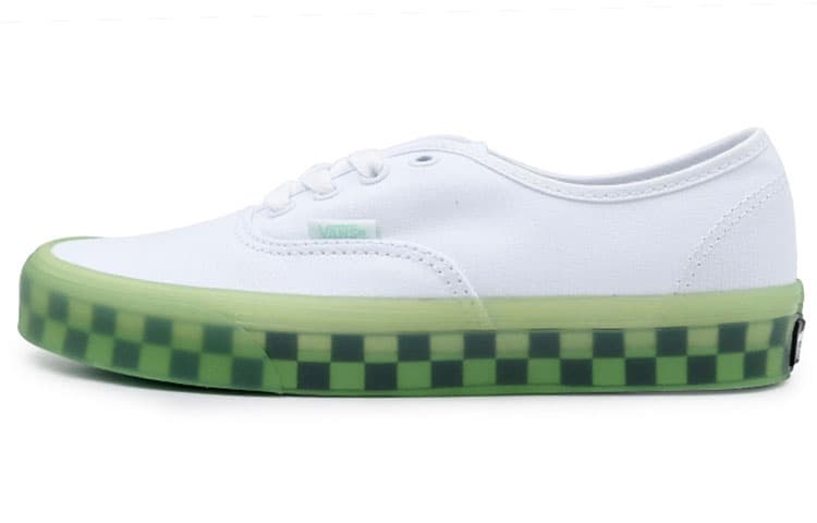 Vans Shoes Skate Shoes 'White Green' 2