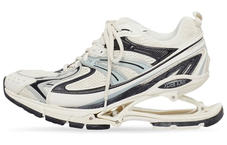 Balenciaga X Pander Sneakers 'White Grey' Women's 2