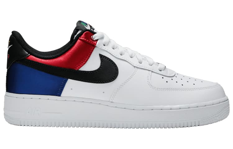 Nike Air Force 1 Low '07 LV8 Unite White Red Blue Satin 4