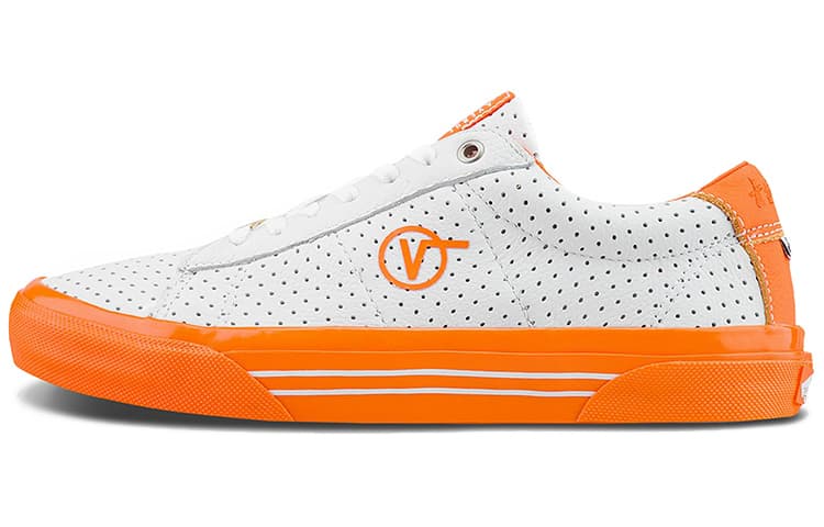 Vans Avenue&Son X Vans Skate Sid Flicks Of Fury Sneakers White/Orange 2