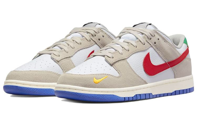 Nike Dunk Low Light Iron Ore Red Blue 6