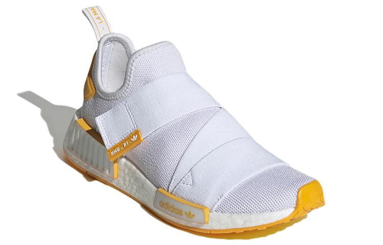 Adidas Originals Women's NMD_R1 Strap 'White Collegiate Gold' Women's 5