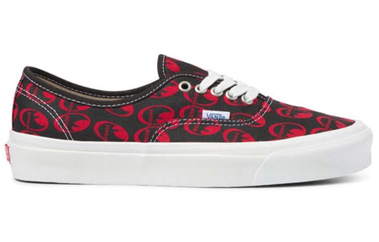 Authentic Mooneyes X Vans 44 Dx 'Anaheim Factory   Black Red' 4