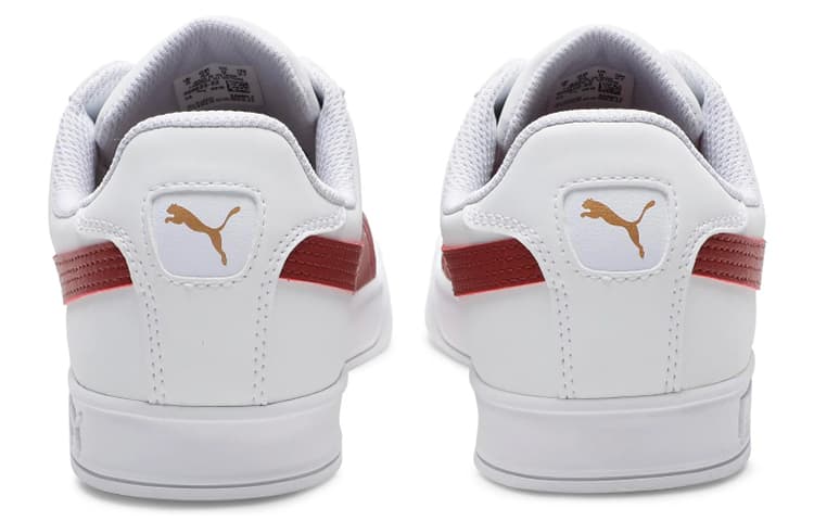 PUMA Smash Vulc White/Red 6