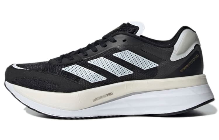Adidas Adizero Boston 10 Black White Women's