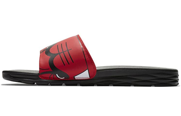Nike Benassi Solarsoft Nba University Red/White-Black