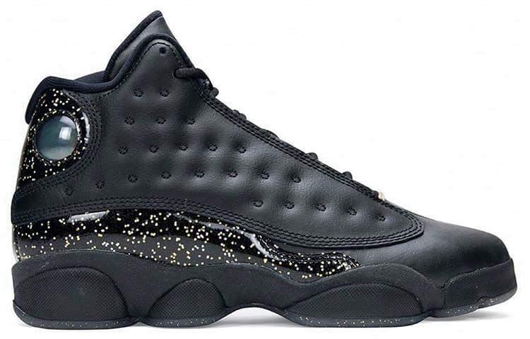 JORDAN 13 Retro Black Metallic Gold GS 4