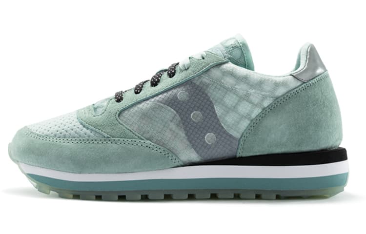 Saucony Jazz Triple Running Shoes Women's Low-Top Light Blue