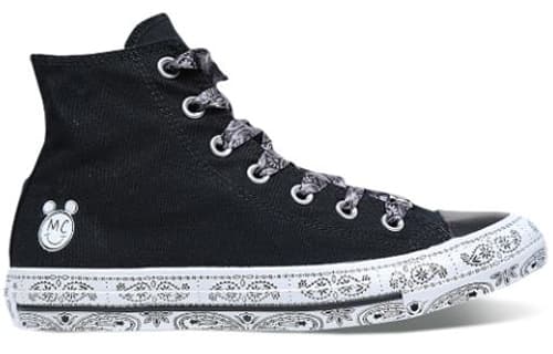 Converse Chuck Taylor All Star High Miley Cyrus Black Women's 4