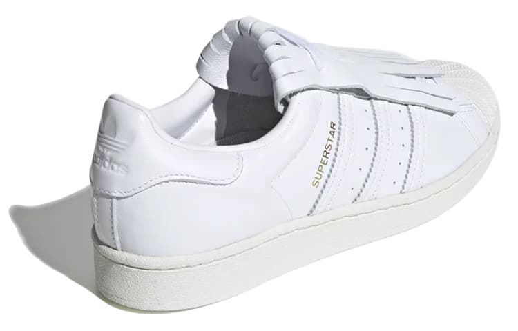Adidas Originals Superstar Fringe Kiltie White Women's 5