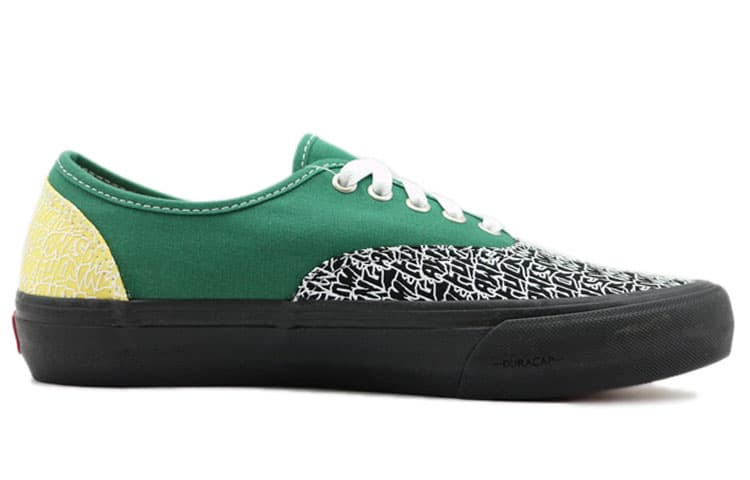Authentic Fucking Awesome X Vans C Pro 'Black Green' 3