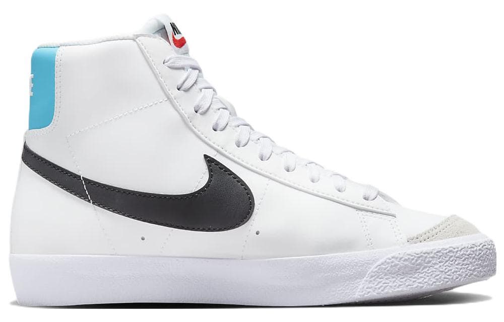 Nike Blazer Mid White Black Photo Blue GS 4