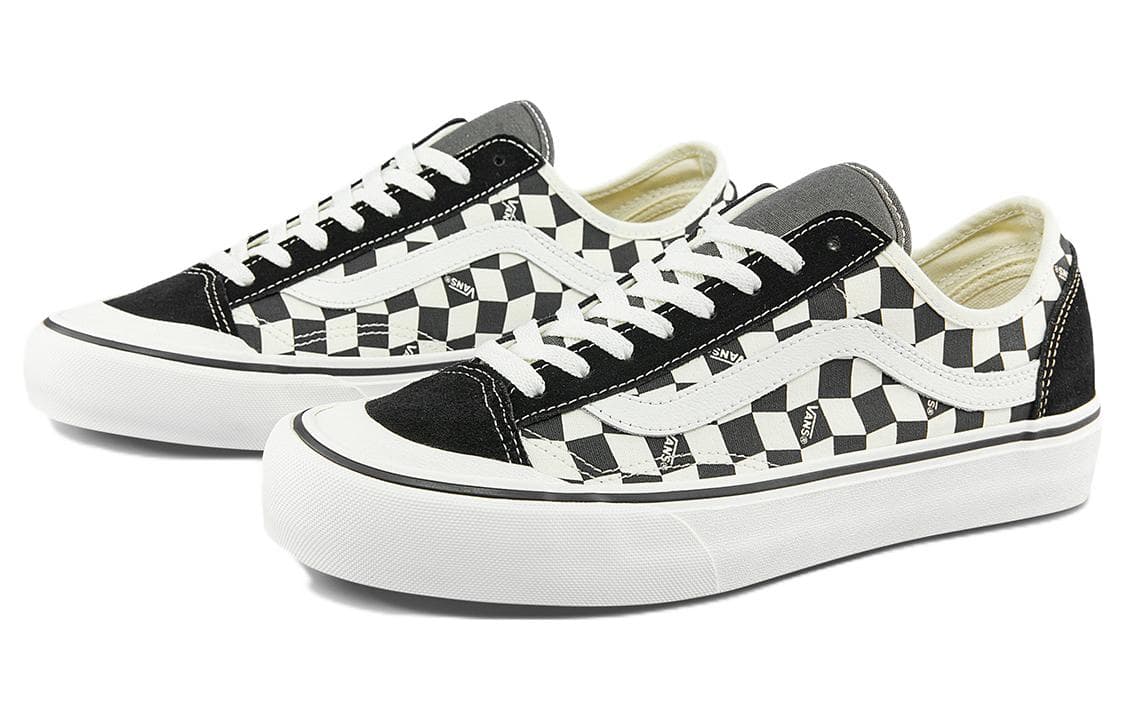 Style 136 Vans Decon VR3 Sf 'Checkerboard Black Marshmallow' 4