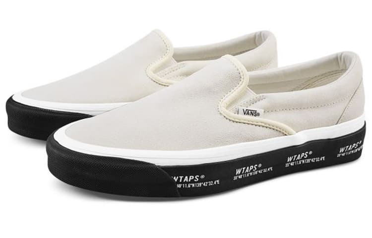 Slip On Wtaps X Classic Vans Lx 'White Black' 4