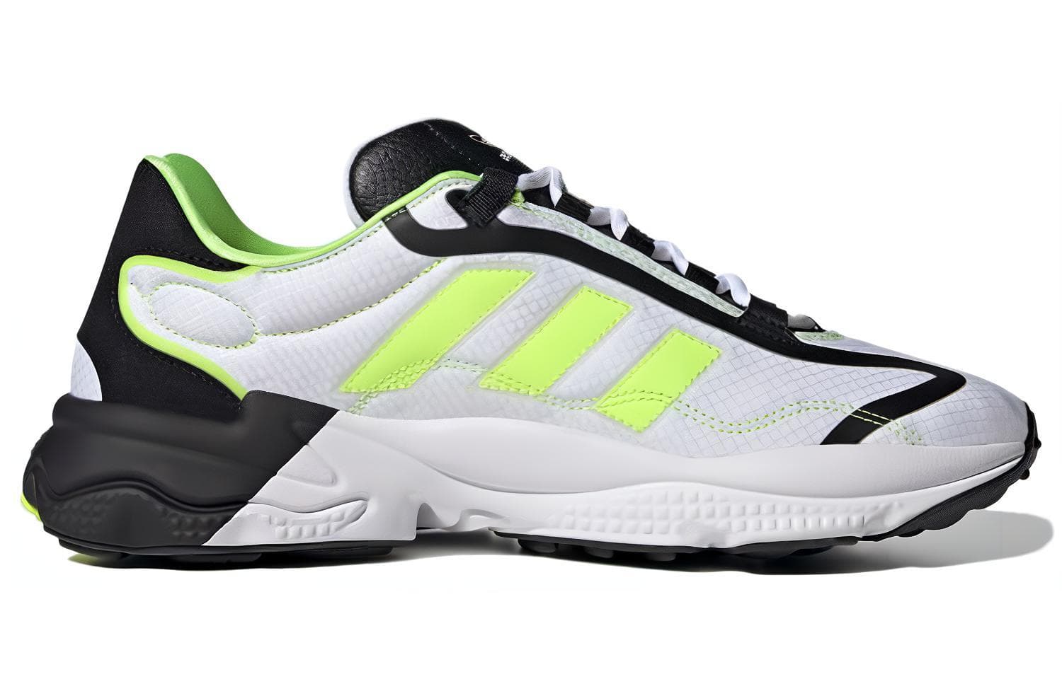 Adidas Originals Ozweego Pure White Solar Yellow 4