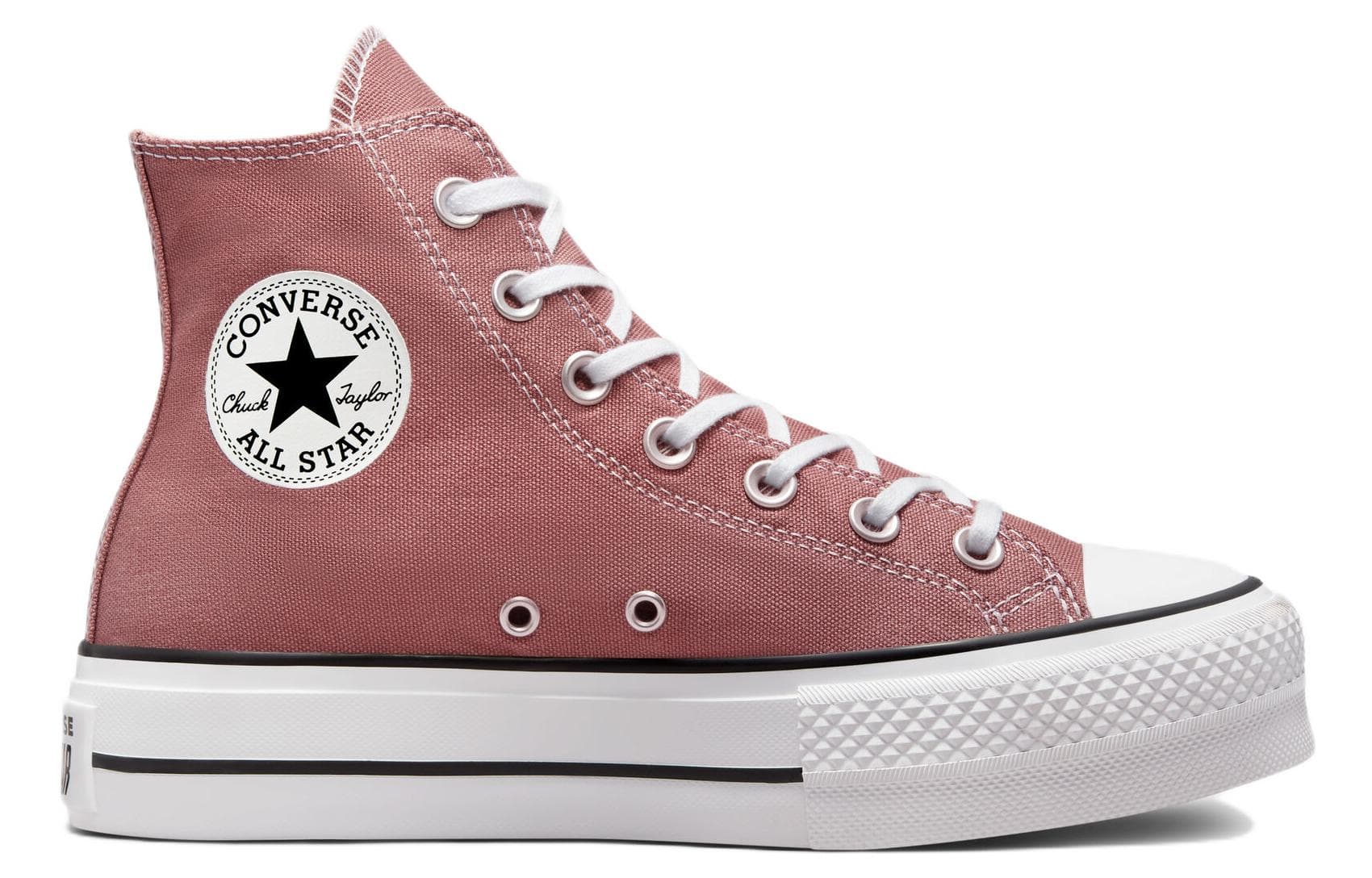 Converse Chuck Taylor All Star Lift Platform Seasonal Color 'Rose' Women's 4