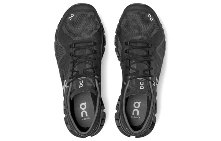 On Running Cloud X Black Asphalt Grey 6