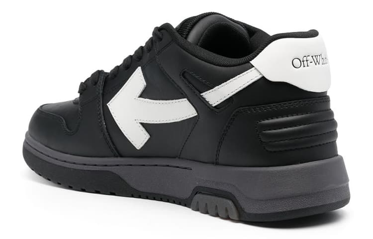 OFF WHITE Out Of Office Ooo Low Tops Black Grey White FW23 5