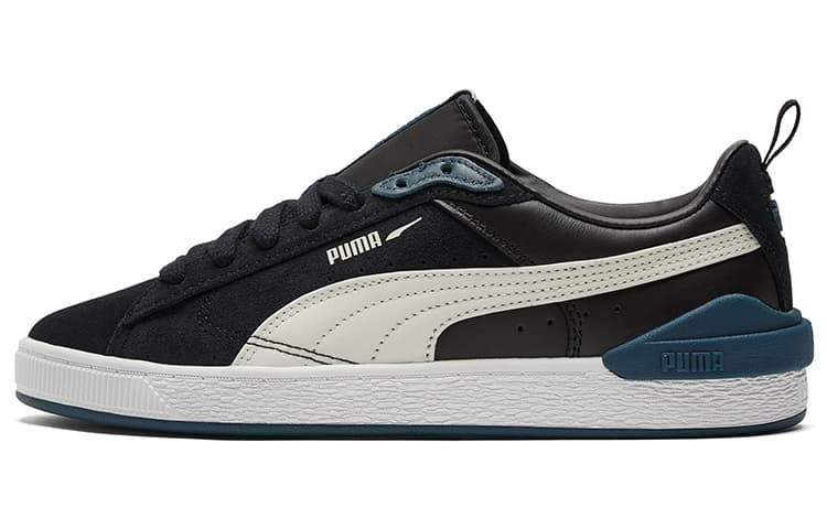 PUMA Unisex Suede Bloc Sneakers Black 2