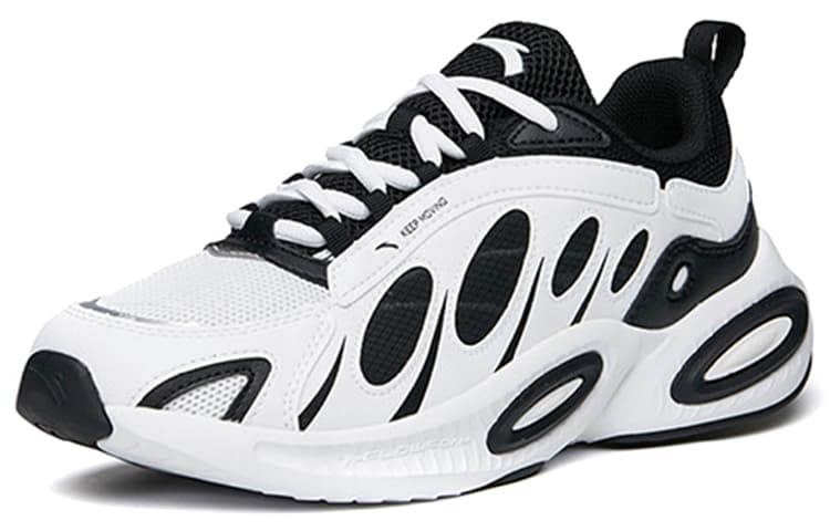ANTA Chunky Sneakers Men Low Top Black/ANTA White 5