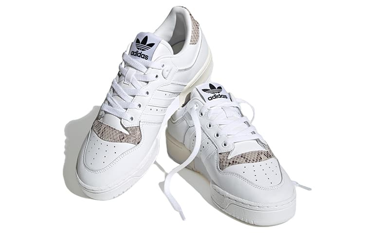 Rivalry Women's Adidas Originals Low 86 'White Snakeskin' Women's 6