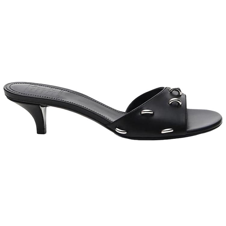 Givenchy Studded Rings Open-toe Mules 4
