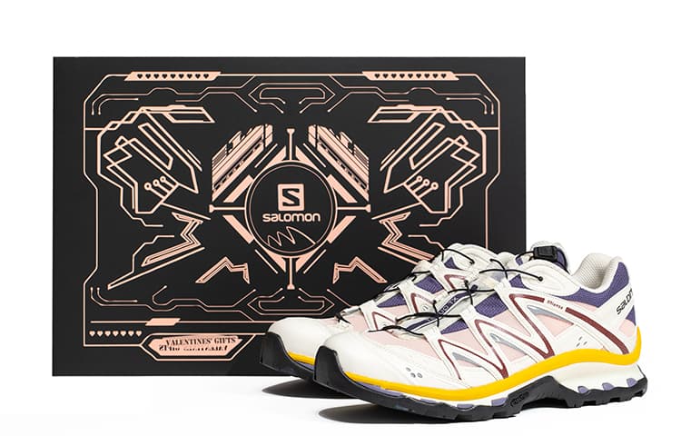 SALOMON XT Quest Advanced Shock Absorbers Slip Resistant Abrasion Resistant Low top Outdoor Shoes Unisex Peach 2