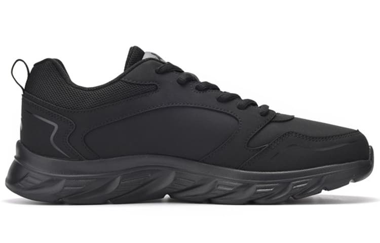 Anta Life Collection Cushioned Wear-Resistant Breathable Low-Top Casual Shoes Men's Black 4