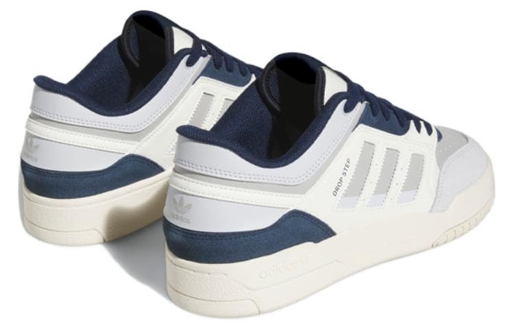 Drop Step Adidas Originals Low 'Off White Halo Blue' 5