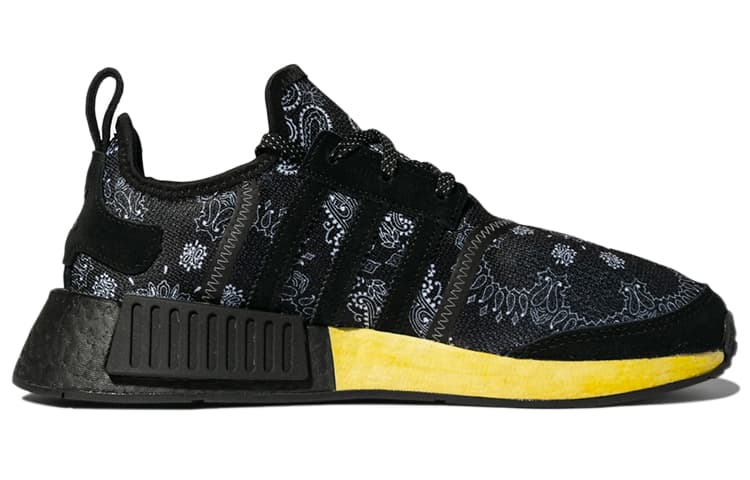 Adidas Originals Nmd R1 Neighborhood Paisley Black 3