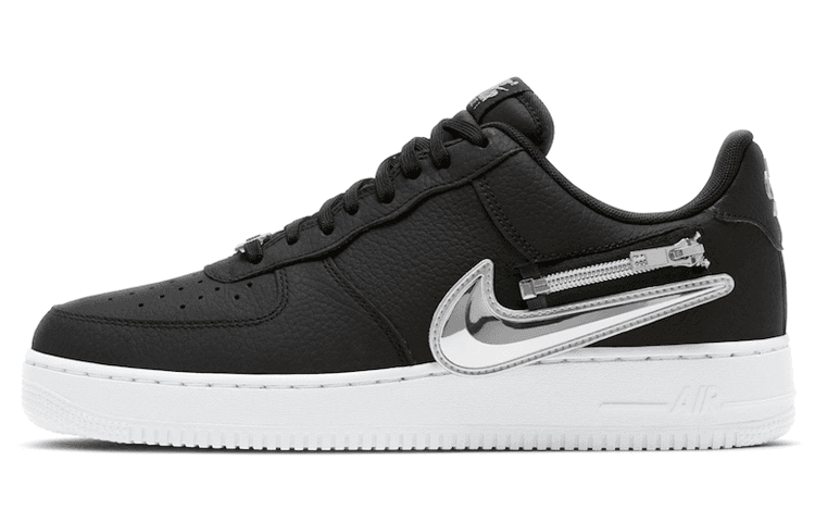 Nike Air Force 1 Low Zip Swoosh Black 2