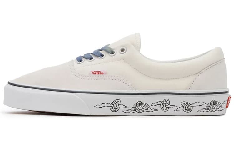 Vans Uv Dreams Era Low Top Casual Skateboarding Shoes Unisex White Blue 6
