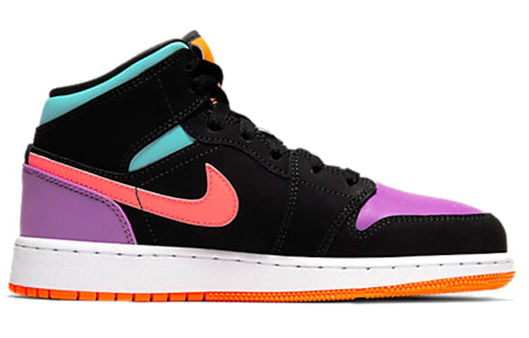 Jordan 1 Mid 'Multi-Color' GS 4