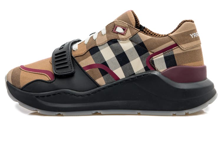 Burberry Ramsey Check Sneakers Birch Brown 2